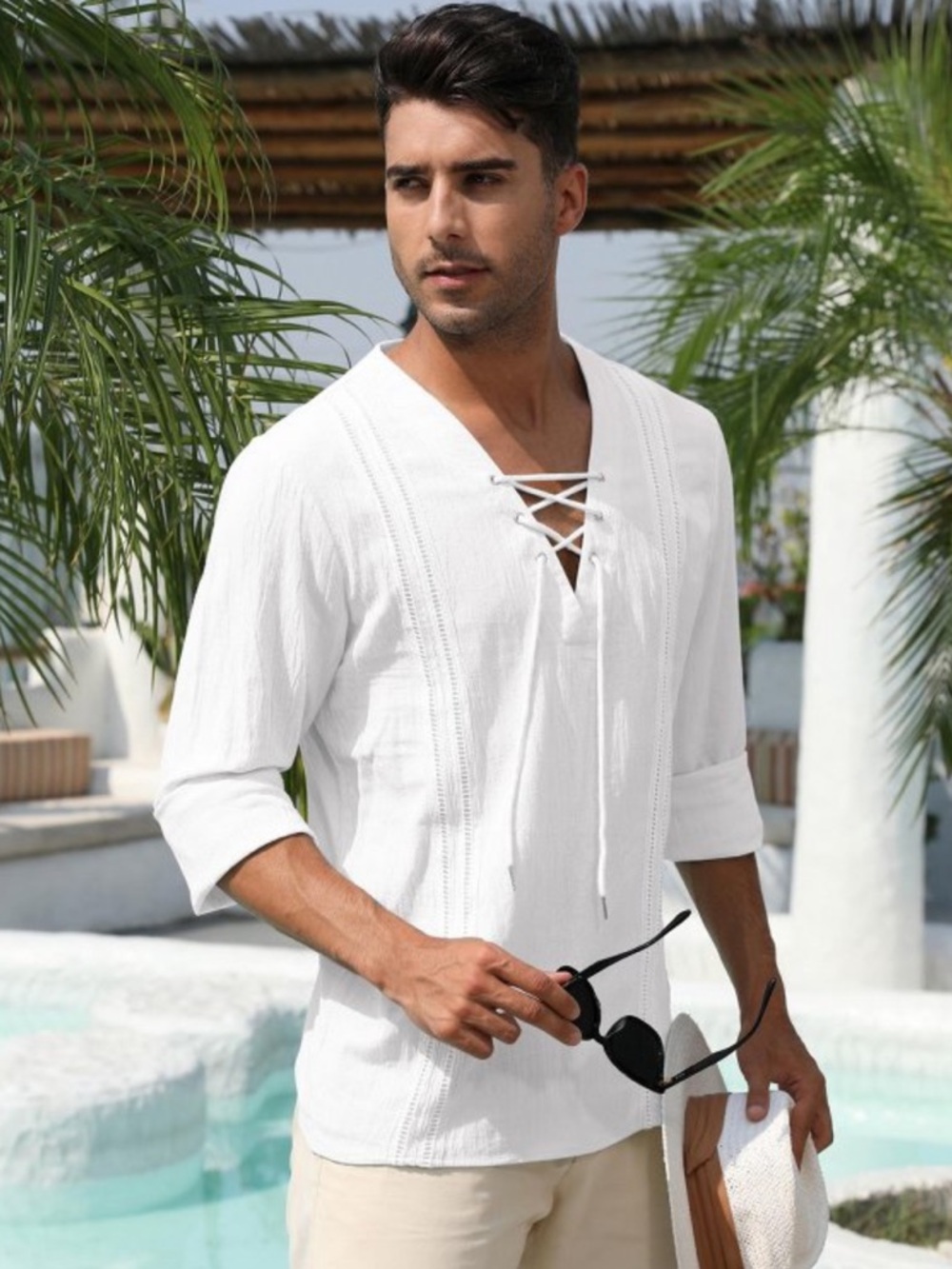 Resort Shirt - Beach, Bohemian, 70s